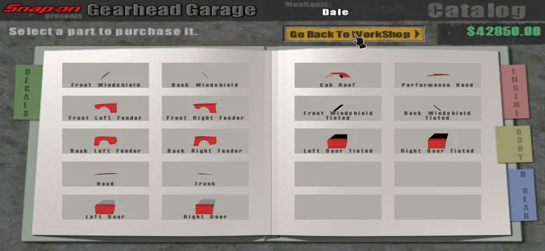 The Catalog's Body chapter