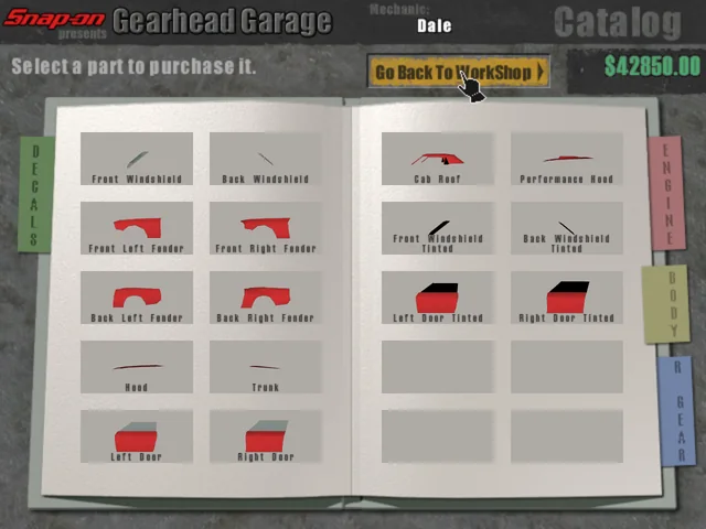 The Catalog: new parts chapter by chapter, and decals by the pack